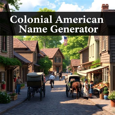 Colonial American Name Generator .